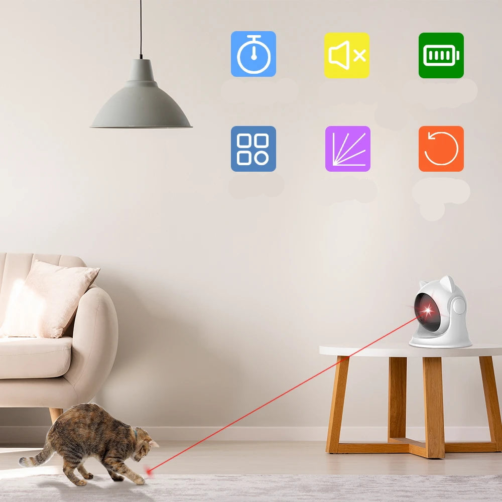 Laser Automatique Rechargeable pour Chat