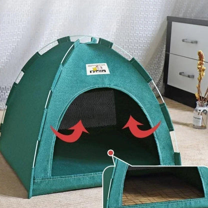 Cabane été ou hiver pour Chat