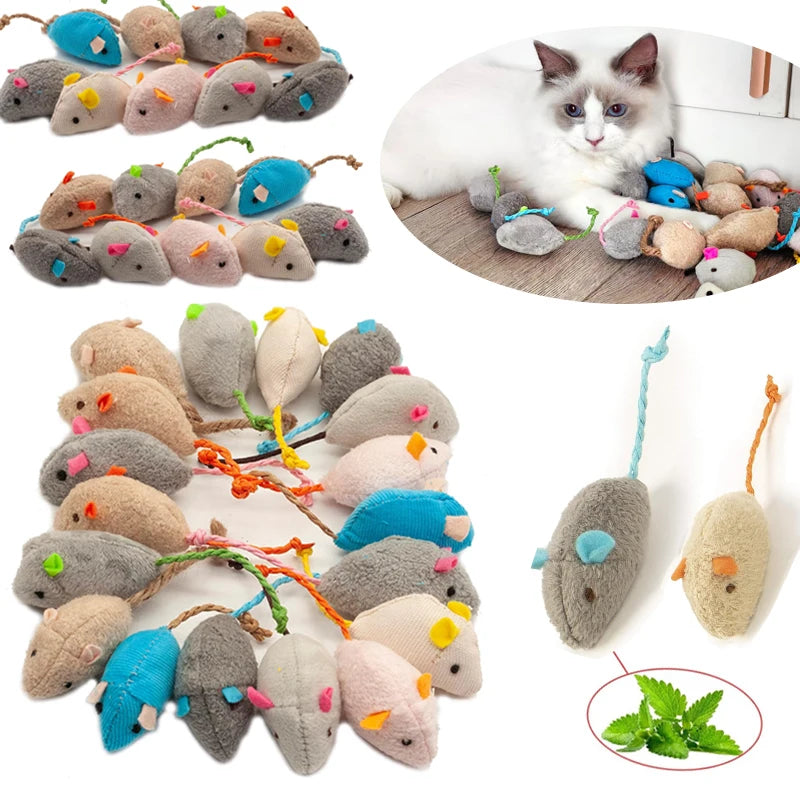 Ensemble Jouets Souris pour Chat