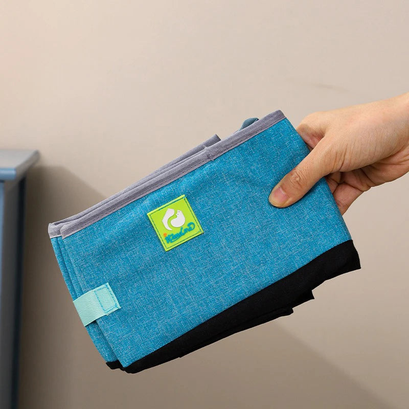 Bac à Litière Pliable et Portable pour Chat