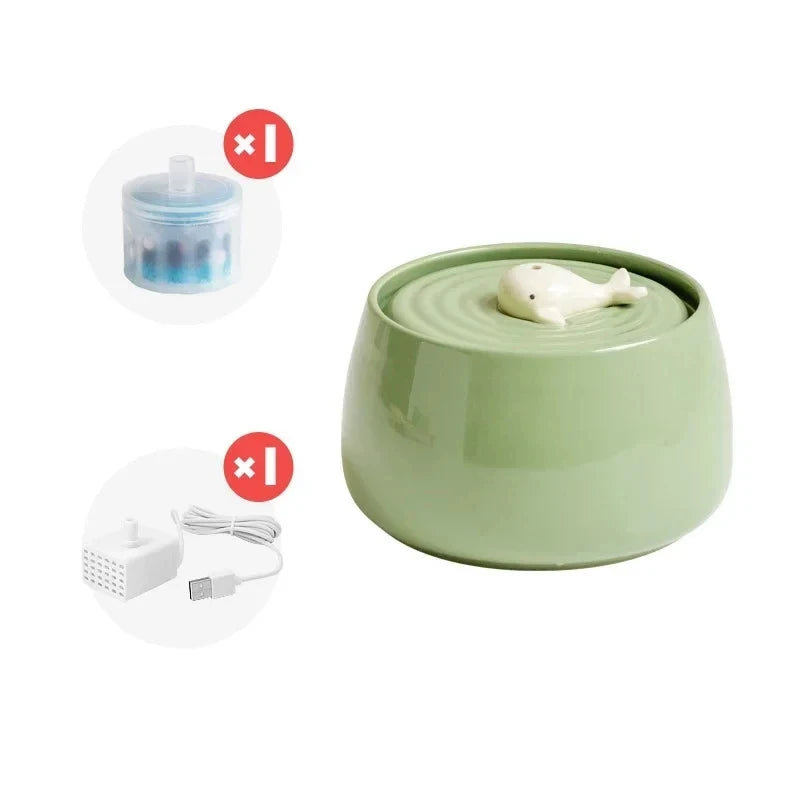 Fontaine à Eau en Céramique pour Chat
