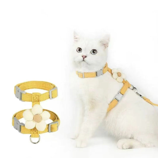 Harnais Fleur pour chat