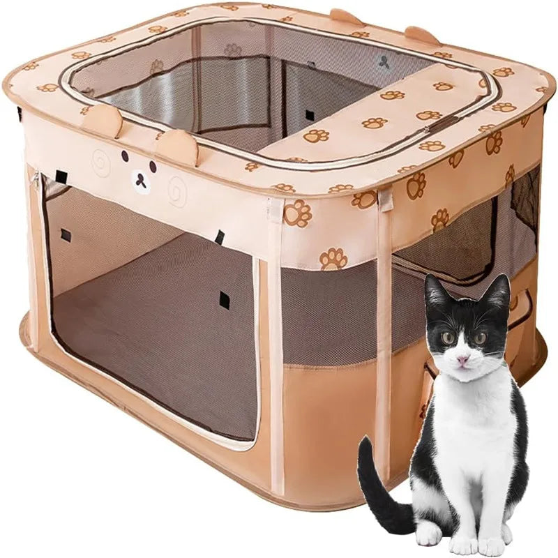 Grande Cabane pour Chat d'Intérieur