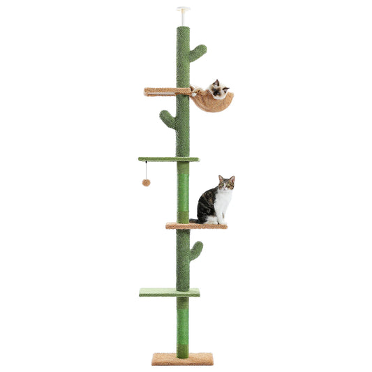 Tour pour Chat Fixation Plafond